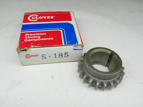 Cloyes S-185 Crankshaft Timing Gear for 1937-1942 Pontiac 8 Cyl restoration. - Image 1
