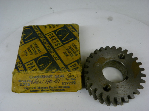 GM 839259 Crankshaft Gear for 1940-1952 Chevrolet 216 I6 restoration. - Image 1