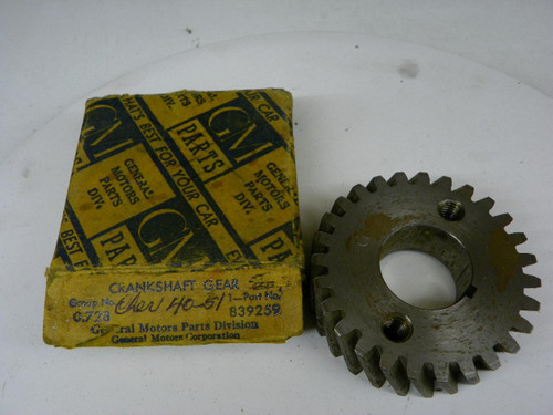 GM 839259 Crankshaft Gear for 1940-1952 Chevrolet 216 I6 restoration. - Image 1