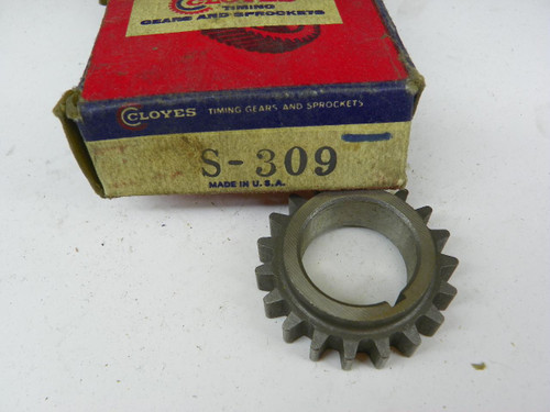Cloyes S-309 Crankshaft Timing Gear NORS for vintage auto restoration - Image 1