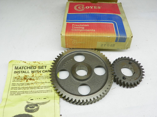 Cloyes 2764S Timing Gear Set for 1965-1982 Ford Truck 240 300 6-Cylinder restoration. - Image 1