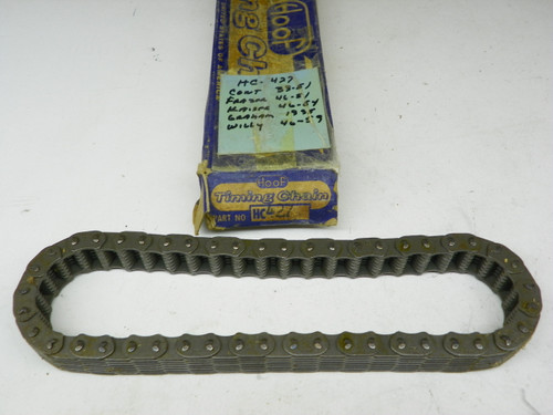 Hoof HC-427 Timing Chain for 1933-1959 Continental Kaiser Frazer Willys 6 Cyl. restoration. - Image 1