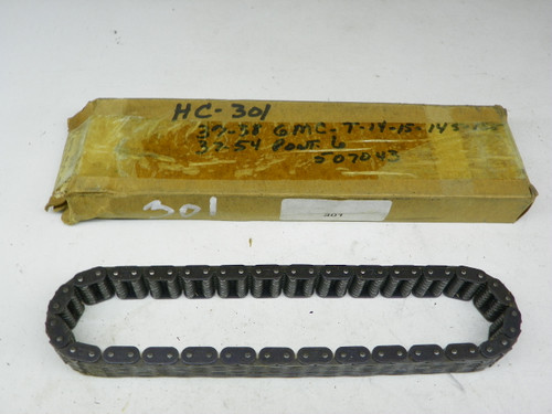 Hoof HC-301 Timing Chain for 1937-1954 Pontiac L6 and 1937-1938 GMC Trucks restoration. - Image 1