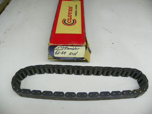 Cloyes C357 Timing Chain for 1950-1965 AMC Rambler 6 Cylinder 196 restoration. - Image 1