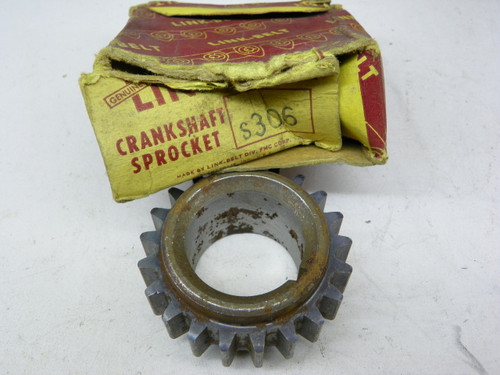 Link-Belt S306 Crankshaft Sprocket NORS for vintage auto restoration. - Image 1