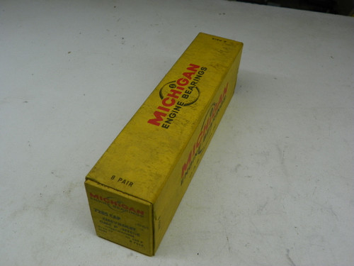 Michigan 7285 CAP .001 Rod Bearings for 1958-1965 Chevrolet GMC Pontiac 348 409 V8 restoration. - Image 1