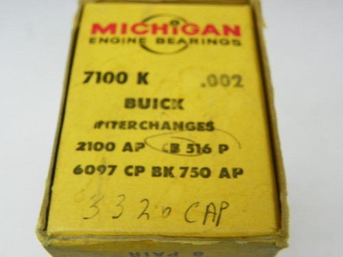 Michigan 7100 K Connecting Rod Bearings for vintage auto restoration - Image 2