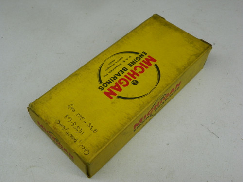 Michigan R6950T .010 Connecting Rod Bearings for 1953-1963 Chevrolet GMC 235 261 I6 engine restoration. - Image 1