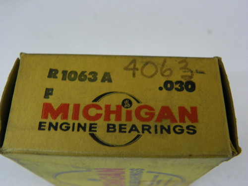 Michigan R1063A Main Bearing Set .030 Corvair #3 Main restoration - Image 2