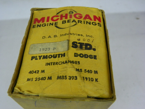 Michigan 1923 P Crankshaft Main Bearings for Mopar LA V8 273 318 340 engine restoration - Image 2