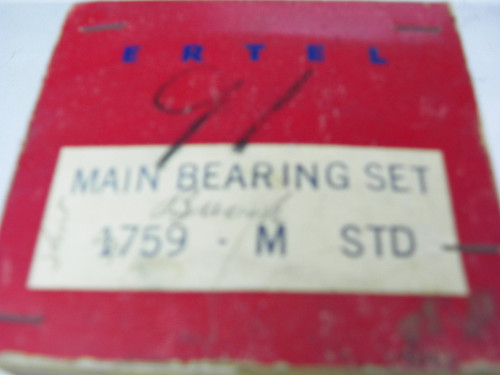 Ertel 1759M Partial Engine Main Bearing Set (Positions 1, 2-4) for 1950-1953 Buick restoration. - Image 2
