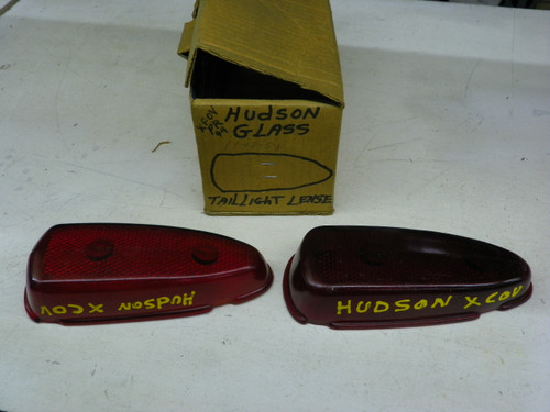 Hudson C3-15241 Taillight Lens for 1948-1951 Hudson Super Six Commodore Wasp Hornet restoration. - Image 1