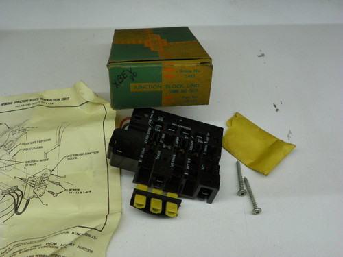 Chevrolet 988191 Wiring Junction Block Unit for 1959-1966 Chevrolet GMC Trucks restoration. - Image 1