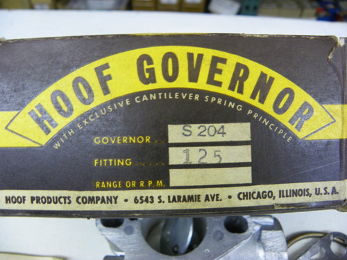 Hoof S 204 Governor for vintage auto restoration. - Image 2