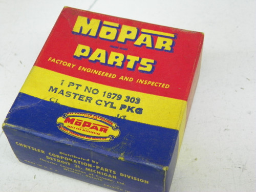 Mopar 1879303 Master Cylinder Package NOS for vintage auto restoration. - Image 1
