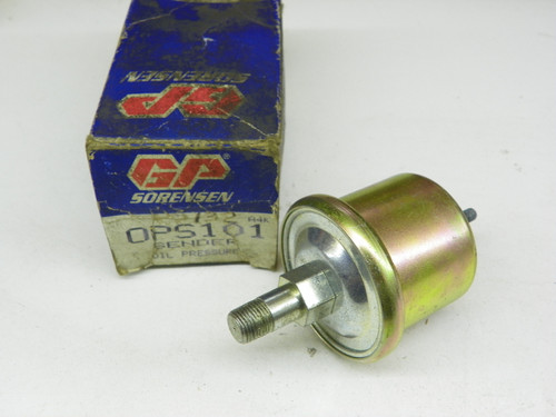 GP Sorensen OPS101 Oil Pressure Sender for vintage auto restoration. - Image 1