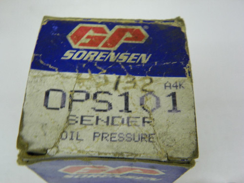 GP Sorensen OPS101 Oil Pressure Sender for vintage auto restoration. - Image 2