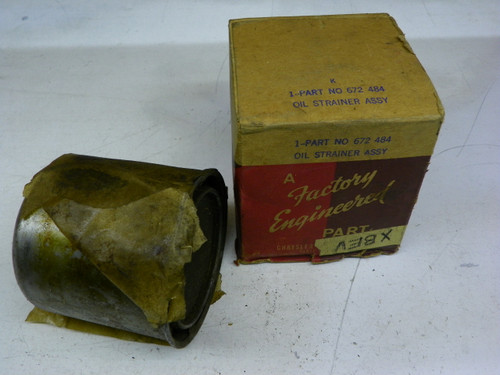 Chrysler 672484 Oil Strainer Assy for 1935-1940 Dodge Plymouth DeSoto 6-Cyl restoration. - Image 1