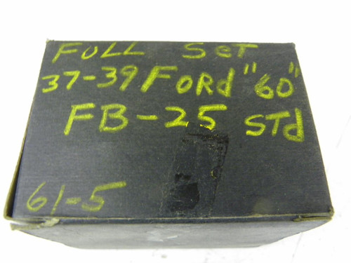 Ford FB-25 Connecting Rod Bearings for 1937-1939 Ford V8 60 HP restoration. - Image 1