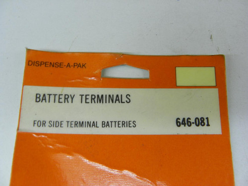 Dorman 646-081 Battery Terminals for Side Terminal Batteries restoration. - Image 2