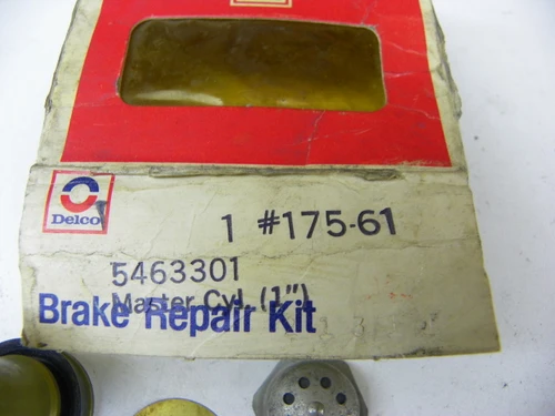 Delco 175-61 Brake Master Cylinder Repair Kit for vintage auto restoration. - Image 2