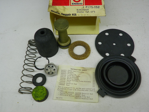 Delco 5463669 Brake Master Cylinder Repair Kit for restoration. - Image 1