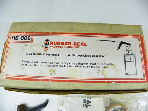 Rubber-Seal RS802 Liquid Applicator Dispenser for vintage auto shop restoration - Image 2