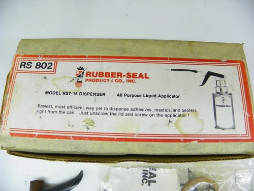 Rubber-Seal RS802 Liquid Applicator Dispenser for vintage auto shop restoration - Image 2