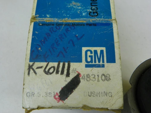 GM 483108 Bushing for 1971-1972 Chevrolet Camaro Pontiac Firebird Rear Axle restoration. - Image 2