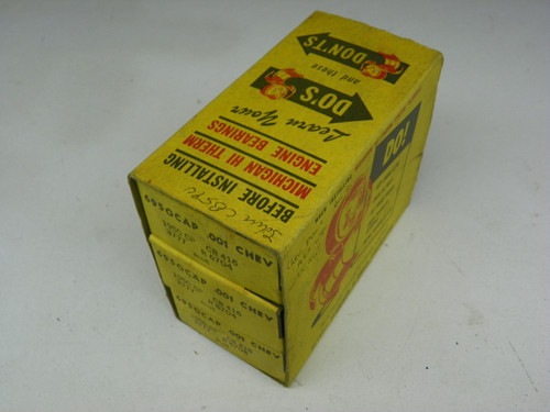 Michigan 6950CAP .001 Connecting Rod Bearings for 1953-1963 Chevrolet 235 261 engine restoration. - Image 1