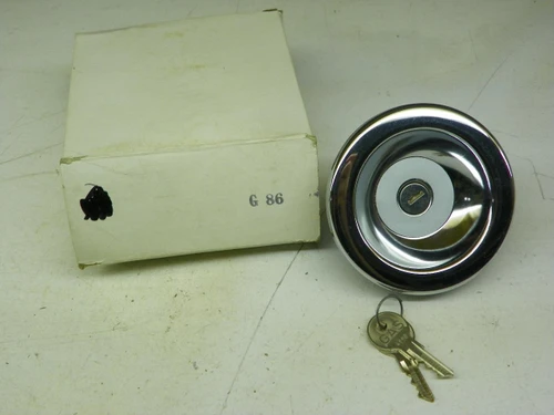 Stant G86 Locking Vented Gas Cap for 1963-1967 AMC Rambler Classic Ambassador Rogue restoration. - Image 1