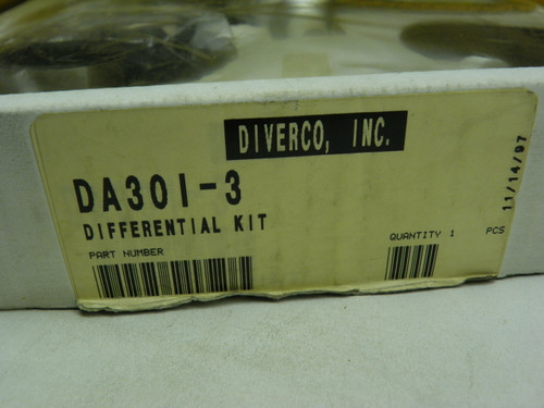 Diverco DA301-3 Differential Kit for restoration. - Image 2