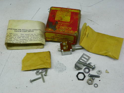 Yankee 3437 Automatic Back-Up Light Switch for 1939-1953 GM Ford Mopar restoration. - Image 1