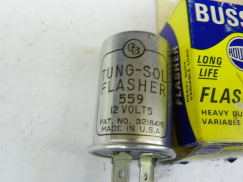 Tung-Sol 559 Flasher for vintage auto electrical system restoration. - Image 2