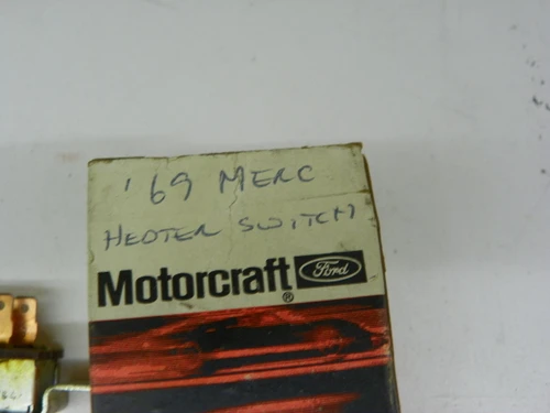 Motorcraft C9AZ-19980-A Blower Motor Switch for 1969-1970 Ford Mercury restoration. - Image 2