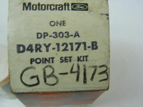 Motorcraft D4RY-12171-B Point Set Kit for vintage auto restoration - Image 2