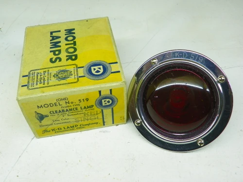 K-D Lamp 519 Clearance Lamp NORS for vintage auto restoration. - Image 1