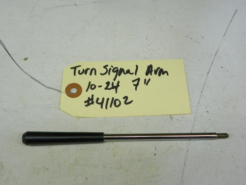 Unbranded 41102 Turn Signal Arm with 10-24 thread and 7 inch length restoration. - Image 1
