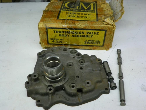 GM 3815937 Powerglide Transmission Valve Body for 1959-1962 Chevrolet Corvette Impala restoration. - Image 1