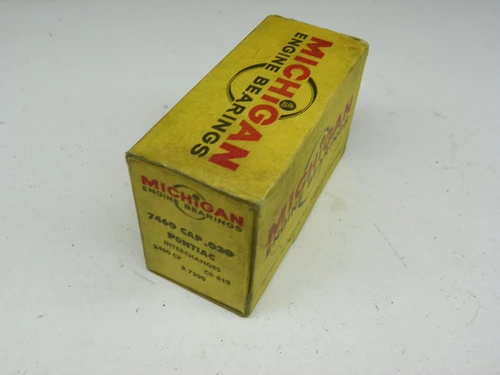 Michigan 7460CAP .030 Rod Bearings for 1961-1965 Pontiac 195 389 CI restoration. - Image 1