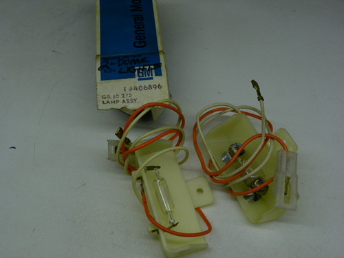 GM 406896 Glove Box Lamp Light Assembly Kit for 1971-77 Oldsmobile restoration. - Image 1