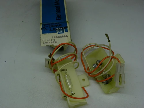 GM 406896 Glove Box Lamp Light Assembly Kit for 1971-77 Oldsmobile restoration. - Image 1