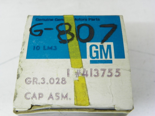 GM 413755 Fuel Cap for 1971-1973 Pontiac GTO Oldsmobile 442 Buick GS Chevrolet Chevelle Firebird restoration. - Image 2