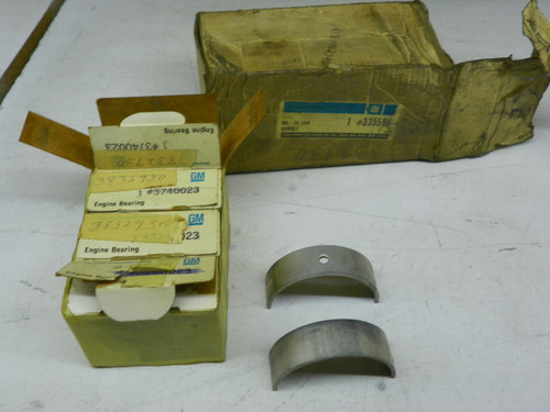 GM 3832930 Engine Main Bearing for 1957-1967 Chevrolet 283 302 V8 restoration. - Image 1