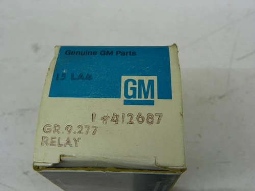 GM 412687 AC Air Conditioning Relay for 1966-75 Oldsmobile 442 Cutlass 88 98 restoration. - Image 2