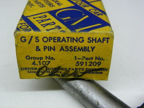 GM 591209 Gear Shifter Operating Shaft Pin Assembly for 1941-1948 Chevrolet Passenger Car restoration. - Image 2