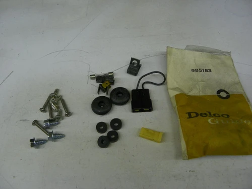 Delco Guide 985183 Accessory Hardware Kit for vintage auto restoration. - Image 1