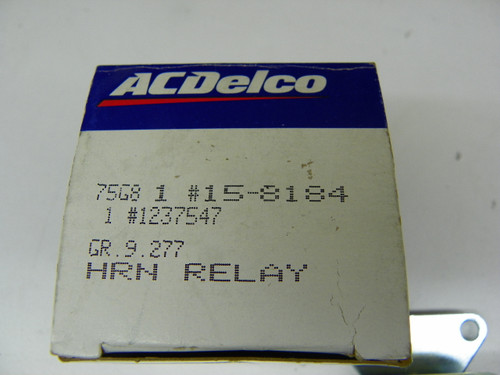 ACDelco 1237547 Horn Relay NOS for vintage auto restoration - Image 2