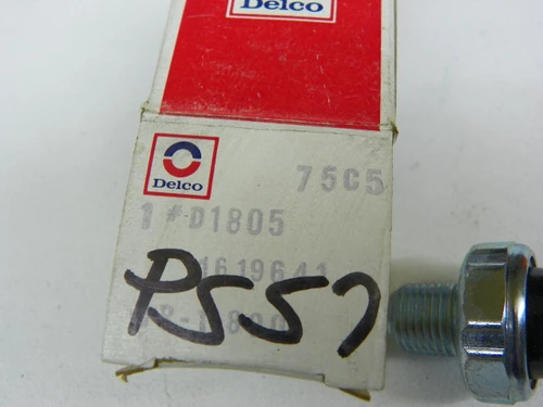 Delco D1805 Oil Pressure Switch for 1962-1989 GM Chrysler Dodge Jeep vehicles restoration. - Image 2