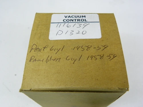 Delco Remy 1116139 Distributor Vacuum Advance for 1958-1959 Pontiac Rambler 6 Cyl restoration. - Image 2